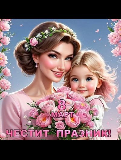 Честит 8-ми Март мили майки! - ДГ Надежда - Плевен